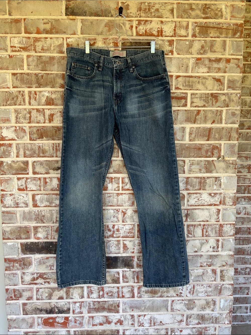 Wrangler Jeans Relaxed Fit Men's Blue Denim Jeans